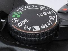 Nikon D5200 Betriebsarten-Wähler