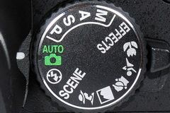 Nikon D5200 Betriebsartenwähler AUTO
