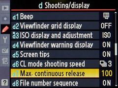 nikon d7000 shutter count limit